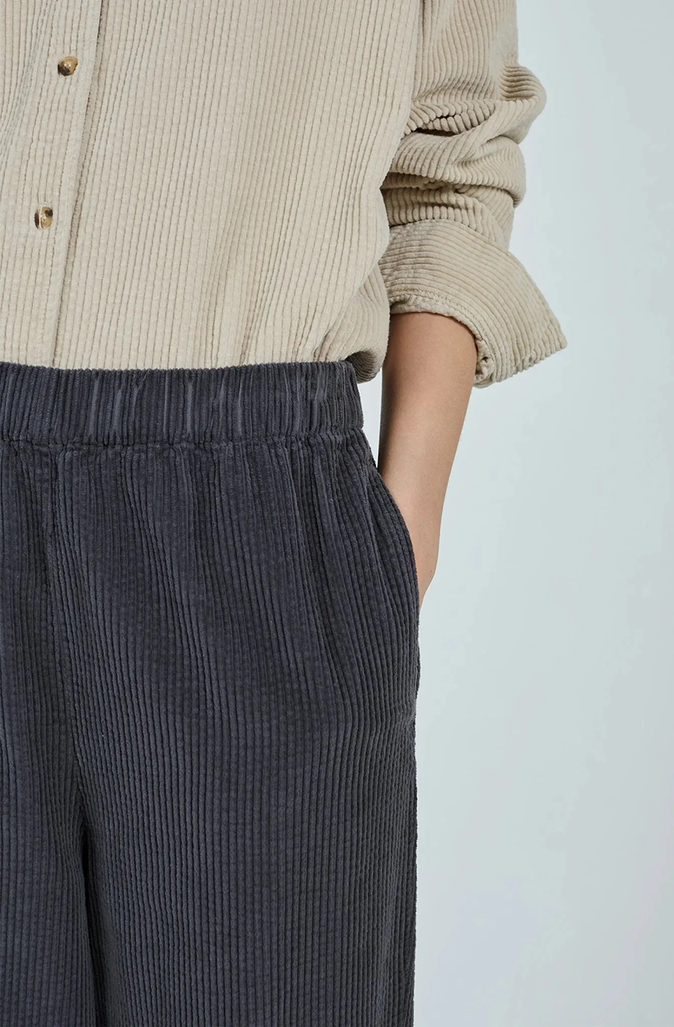 Padow pants - Zinc