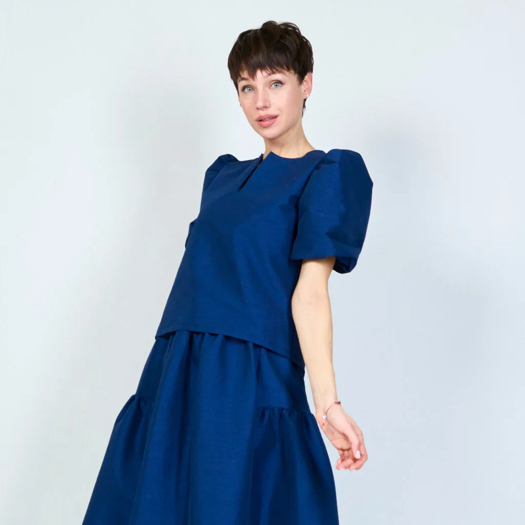 Poplin elegant blouse wholesale