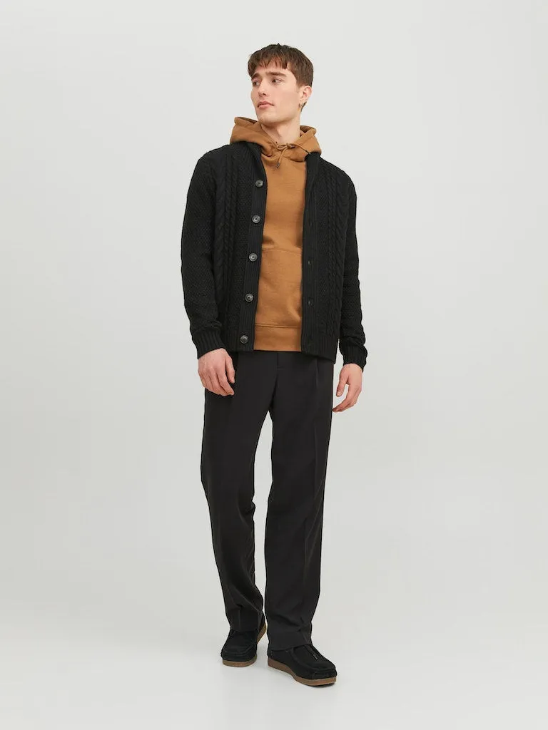 Shawl Neck Cardigan - Black