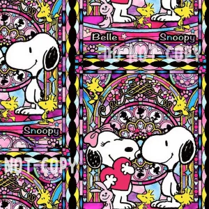 Stained Glass Puppy Love Super SOFT Leggings The Gang Pup Plus OS TC rts