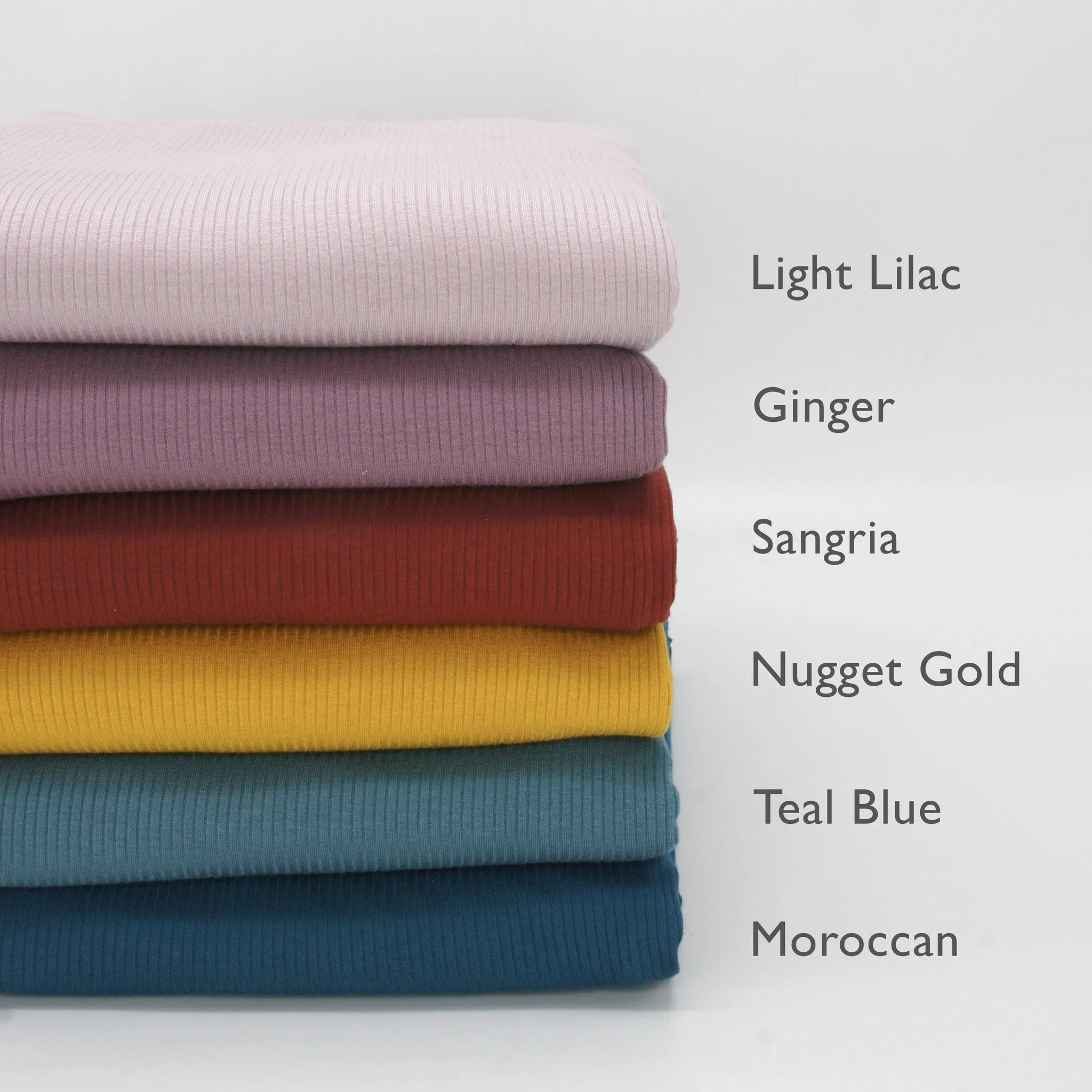 Tencel Modal Spandex Ribbed Knit - Sage Green