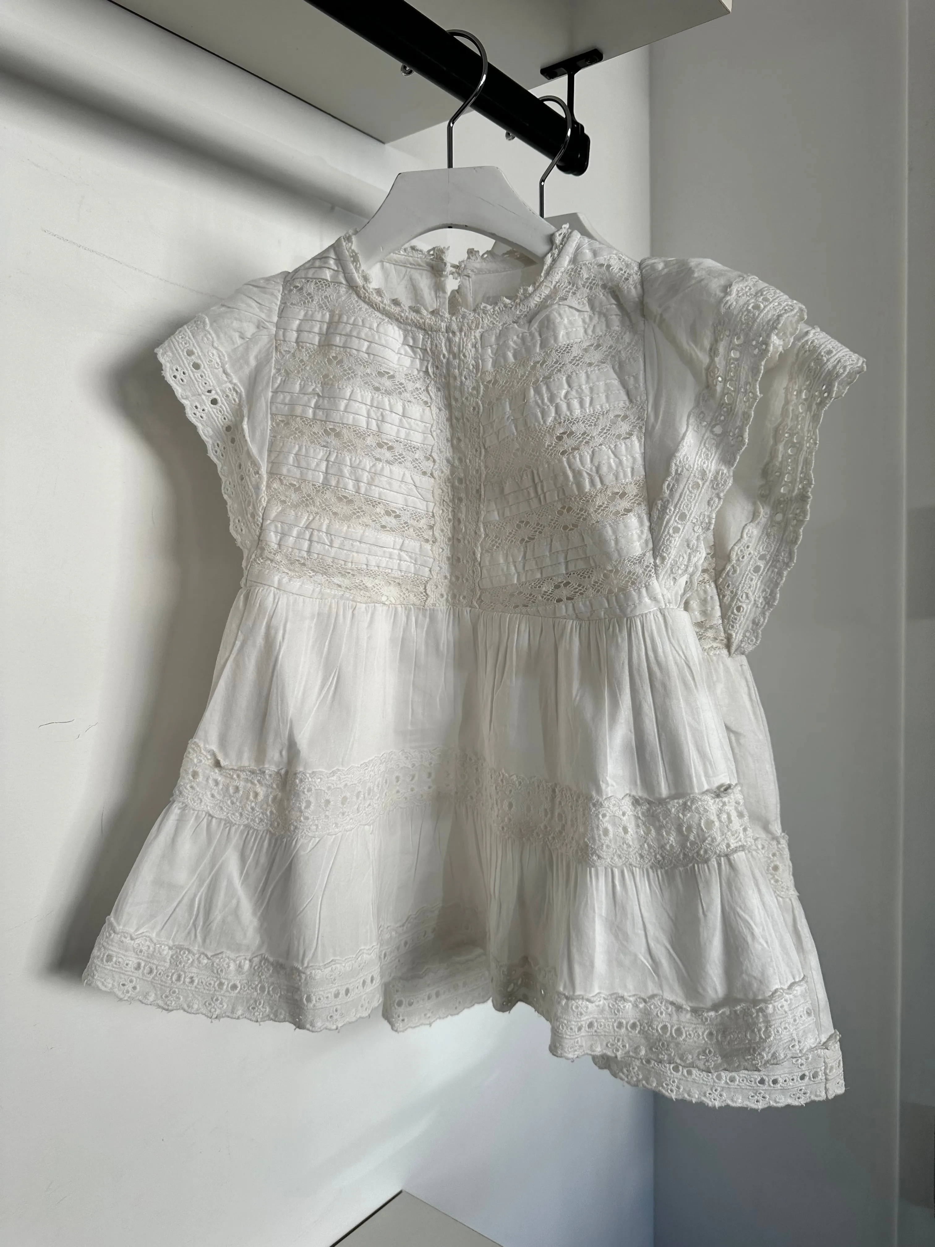 The New Society Off White Downey Dress
