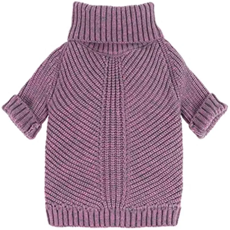 Thermal Knitted Dog Sweater Doggy Winter Coat Pet Clothes Doggie Turtleneck Jacket Puppy Outfits
