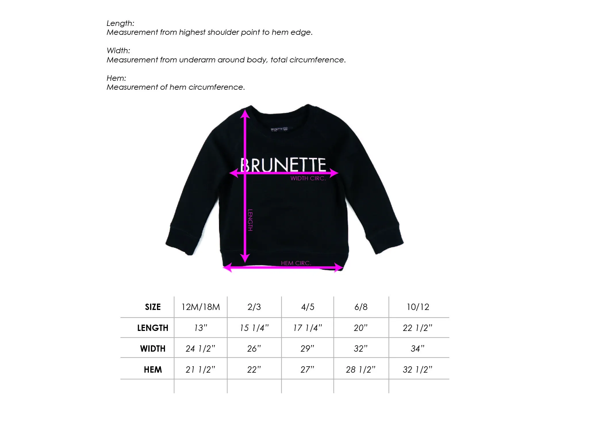 Top - Brunette The Label Kids 'Blonde' Tee
