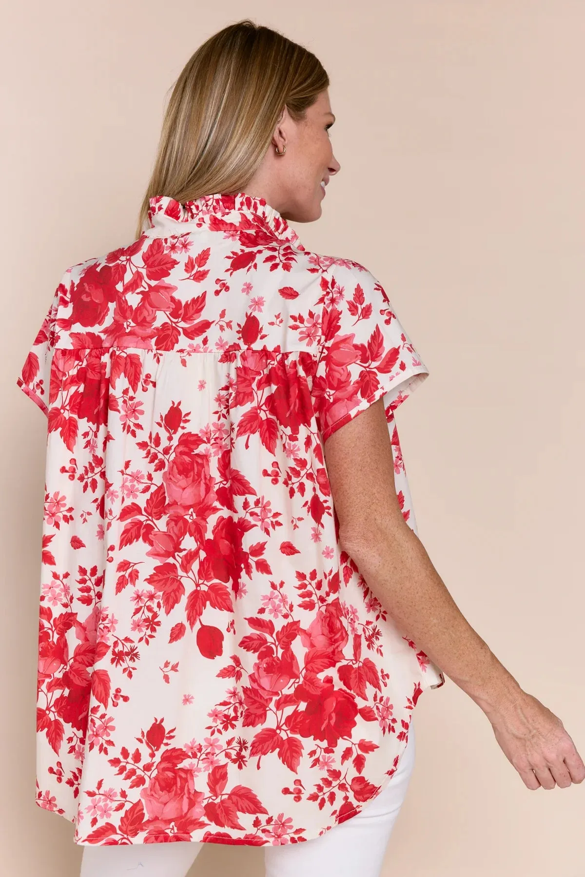 Trena Top-Rosa Rosso