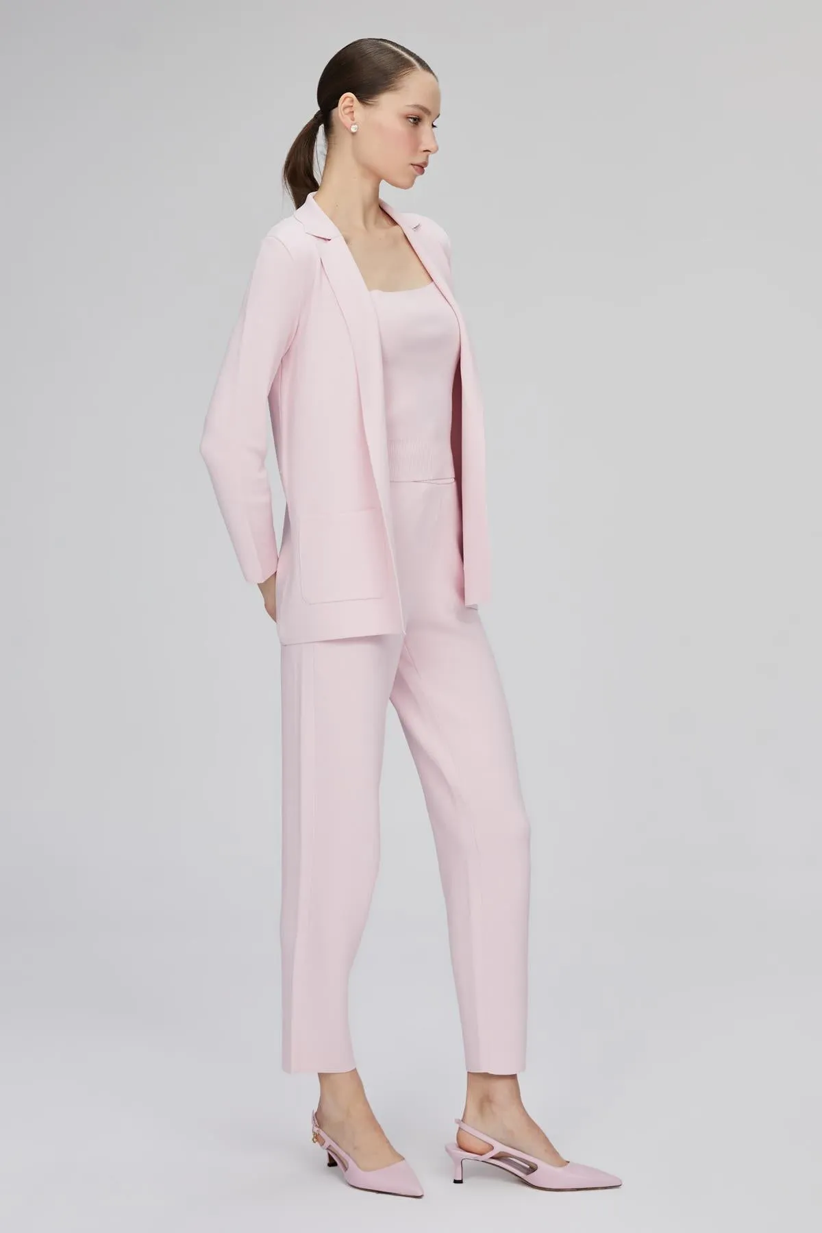 Trousers with Waist Cord Pockets