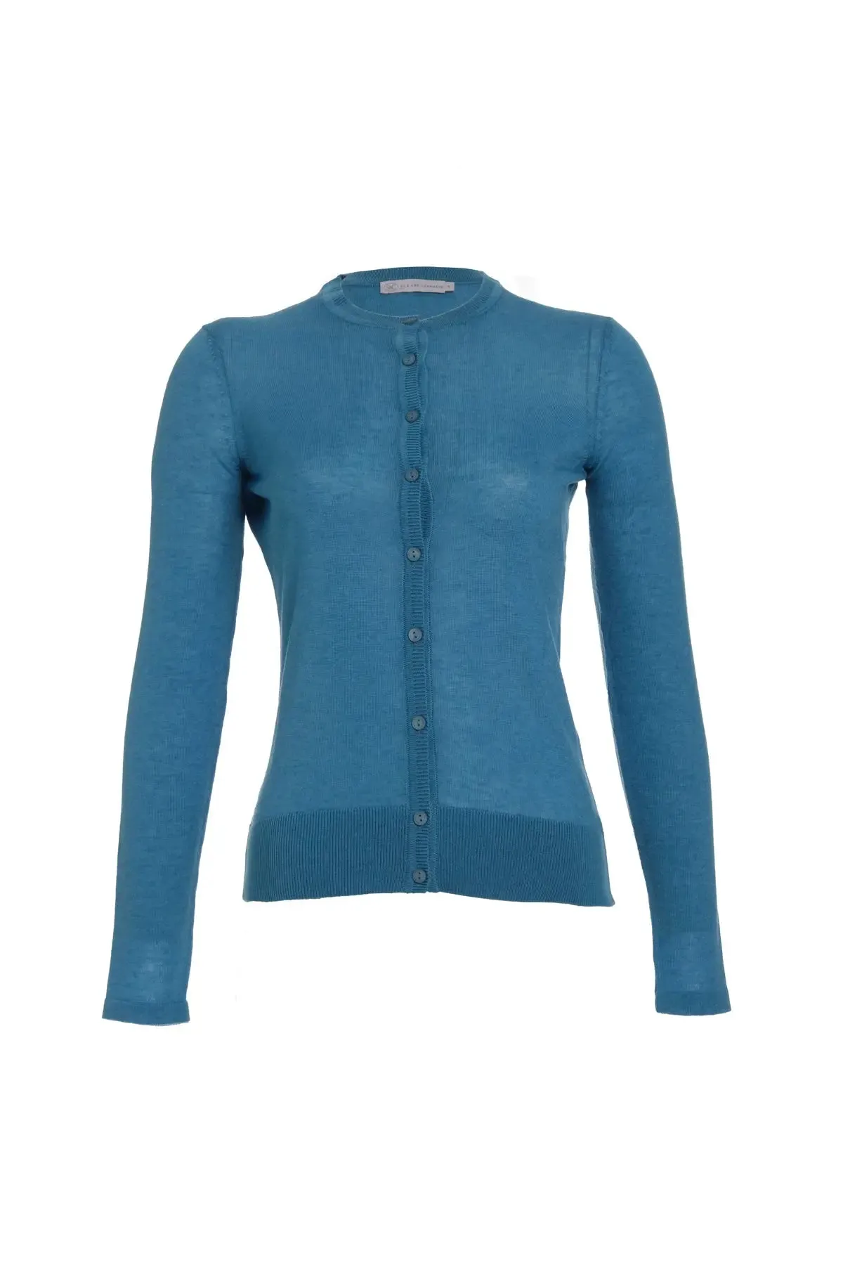 Turquoise Cashmere Melinda Women's Cardigan
