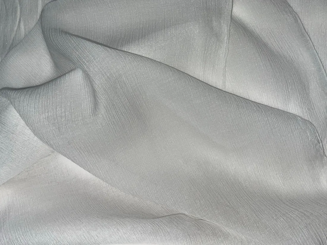 White cotton chiffon ~ 40&quot; wide