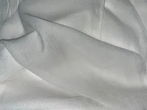 White cotton chiffon ~ 40&quot; wide